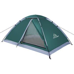 New JELUCAMP 1/2 Person Dome Tents for Camping, Lightweight Portable